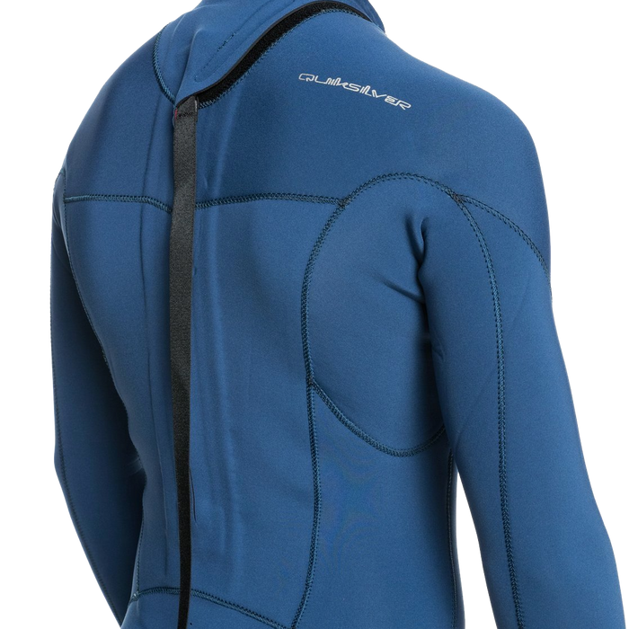 Quiksilver 4/3 Everyday Sessions Back Zip GBS Wetsuit - Boys' Insignia Blue