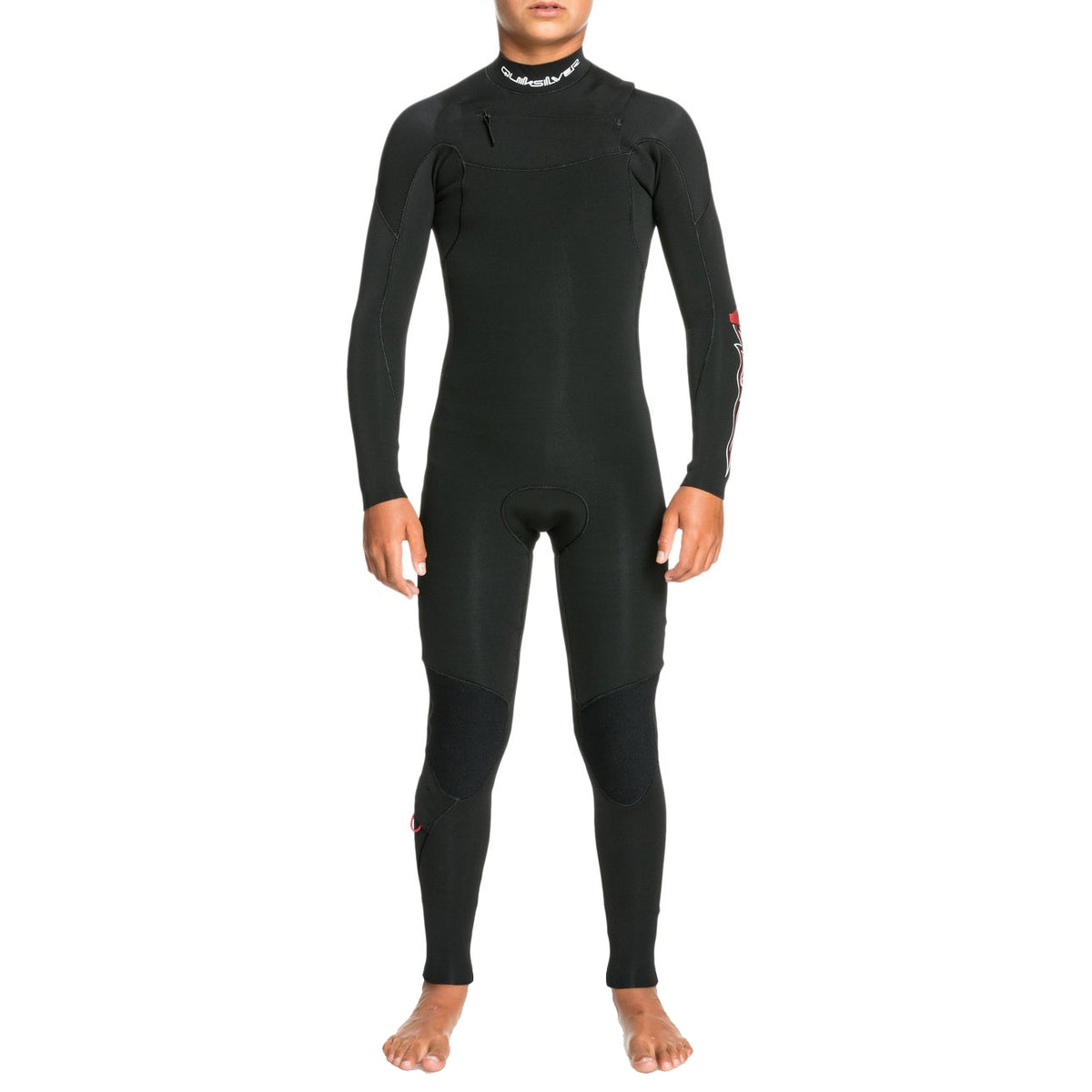 Quiksilver 3/2 Everyday Sessions Chest Zip GBS Wetsuit - Boys' Black