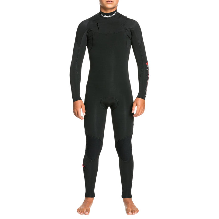 Quiksilver 3/2 Everyday Sessions Chest Zip GBS Wetsuit - Boys' Black