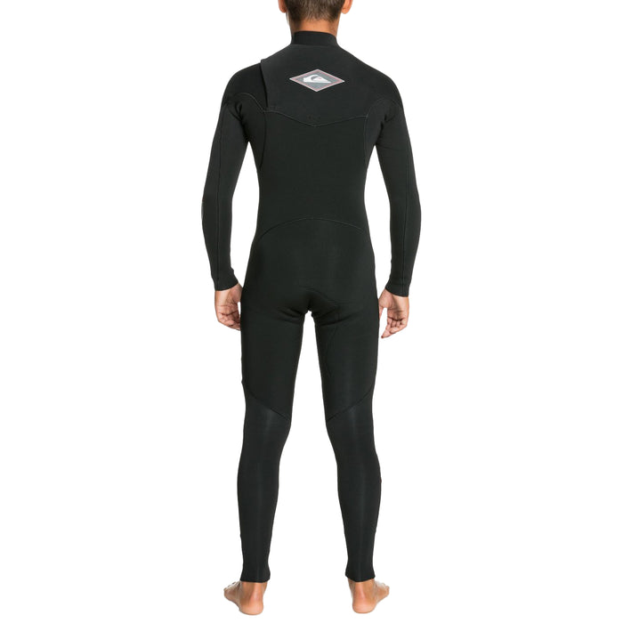 Quiksilver 3/2 Everyday Sessions Chest Zip GBS Wetsuit - Boys' Black