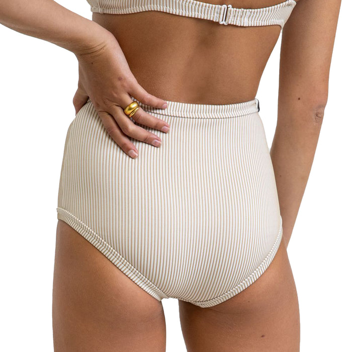 Rhythm Noumea Boy Leg Bikini Bottoms - Women's Natural