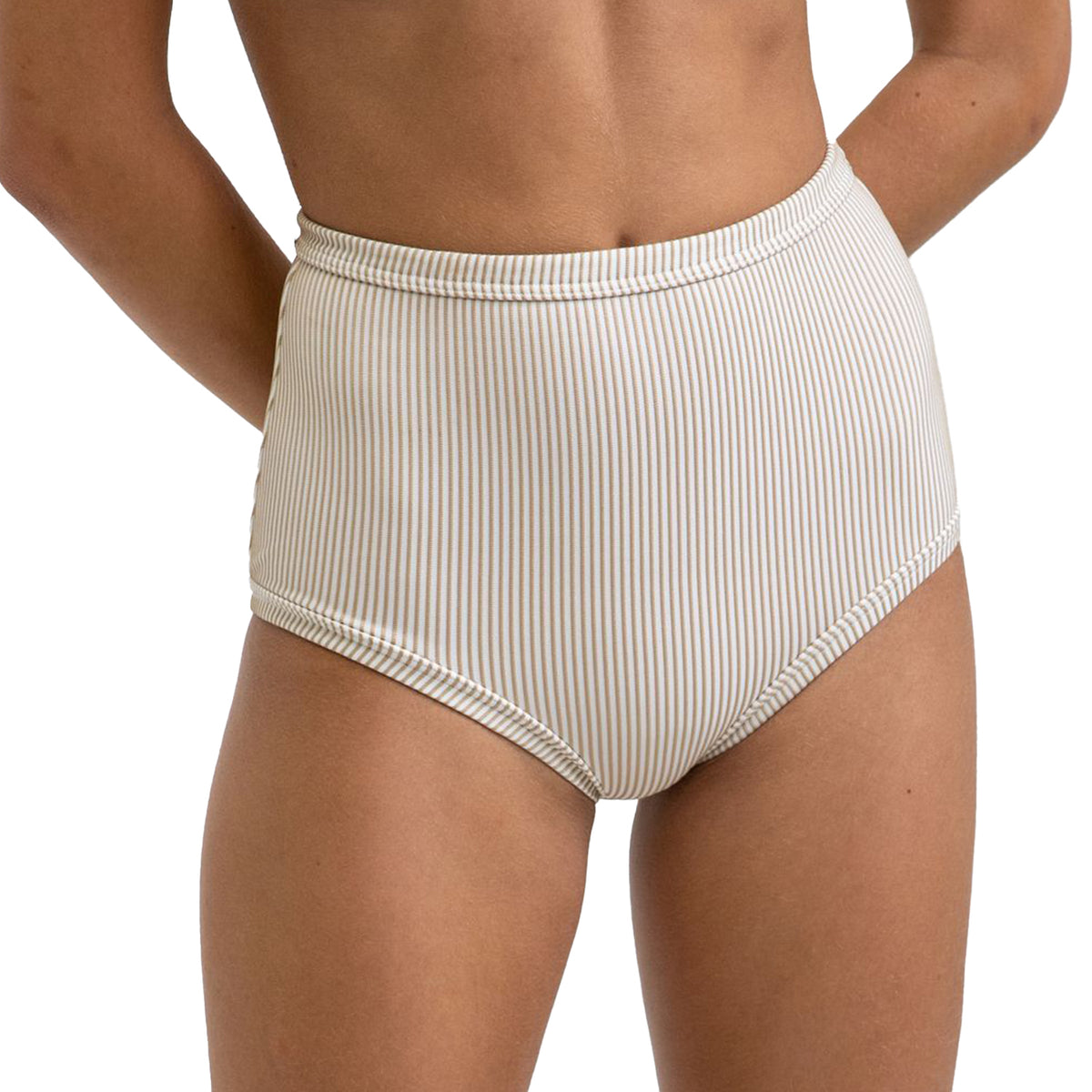 Rhythm Noumea Boy Leg Bikini Bottoms - Women's Natural