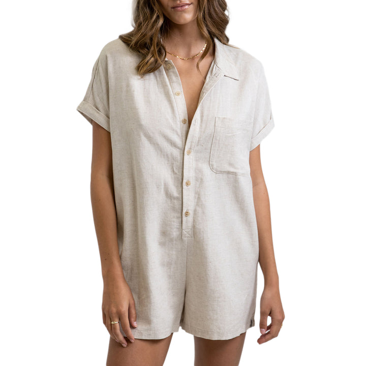 Rhythm Adventure Jumpsuit - Women's Natural