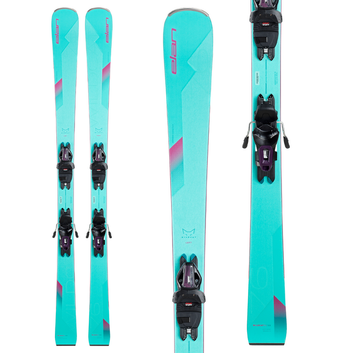 Elan Wildcat 76 Skis + ELW 9.0 GW Bindings - Women's 2022