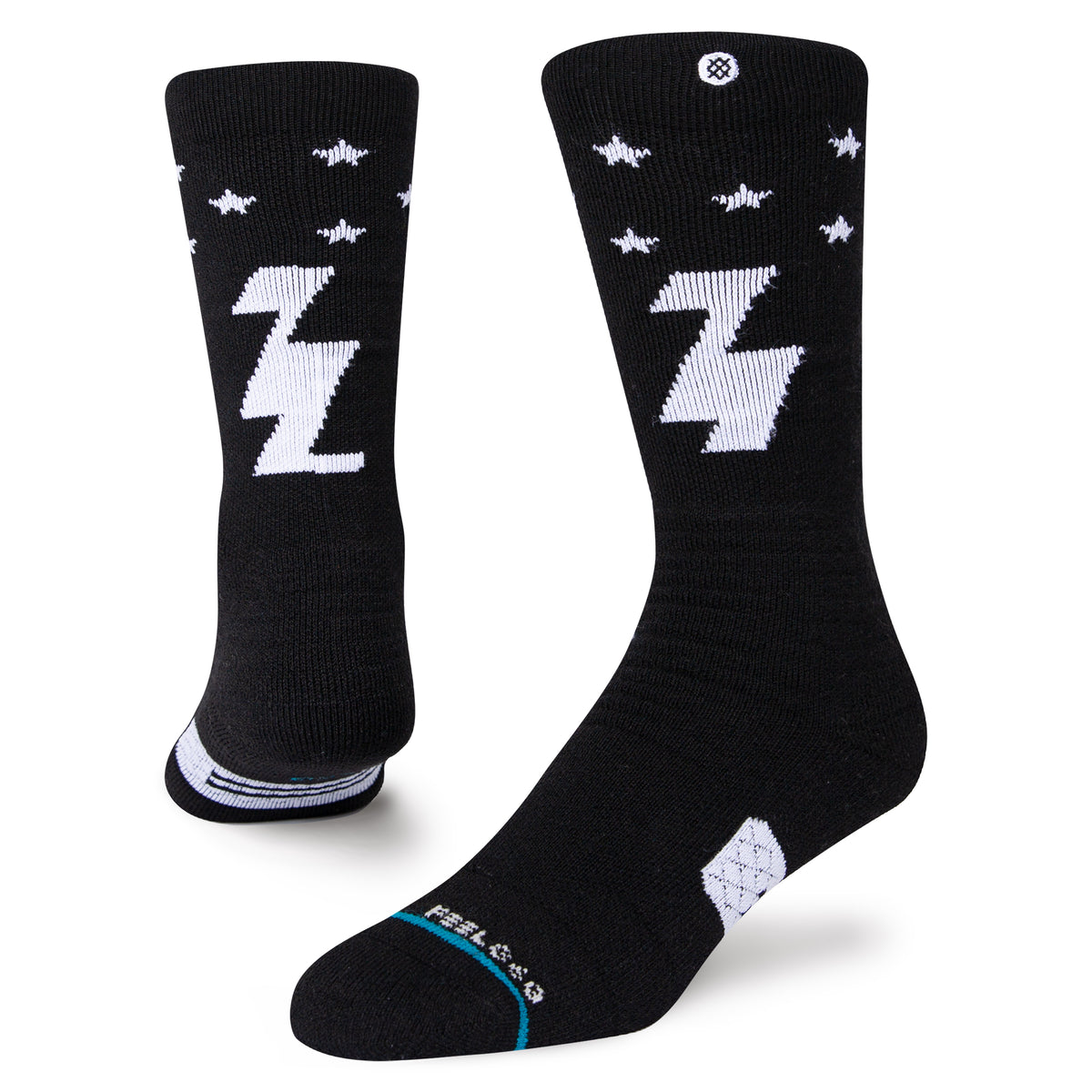 Stance Fully Charged Socks - Kids' Black
