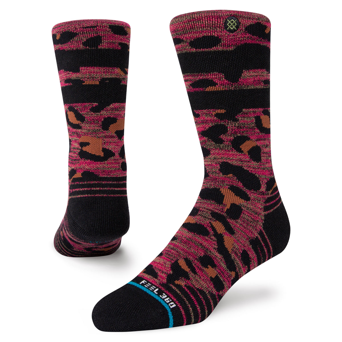 Stance Spirit Animal Crew Socks - Unisex Green
