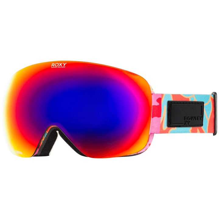 Roxy x Rowley Rosewood Goggles - Women's Bright White Patchwork Rowley
