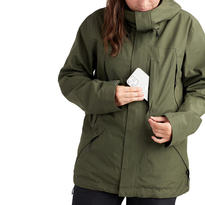 Dakine Barrier GORE-TEX 2L Jacket - Women's Peat Green