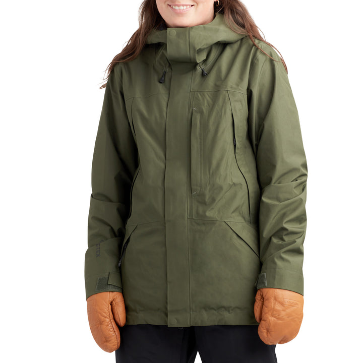 Dakine Barrier GORE-TEX 2L Jacket - Women's Peat Green