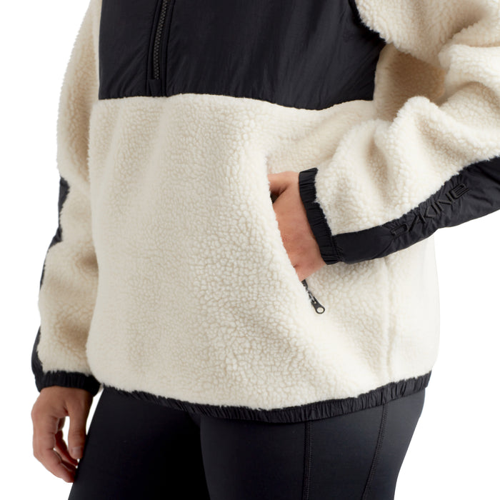 Dakine Ridemore Sherpa Pullover Fleece - Women's Surf White