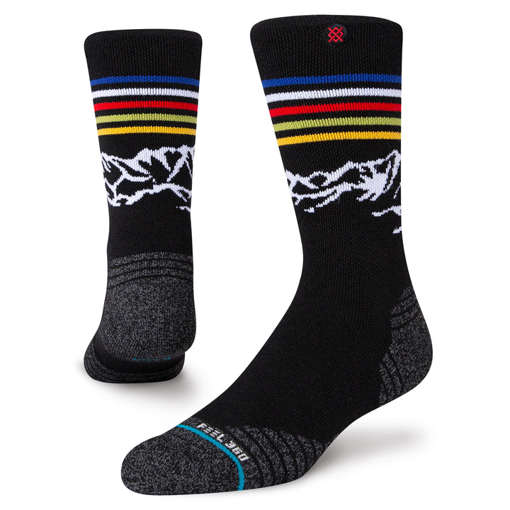 Stance Fish Tail Socks - Unisex Black