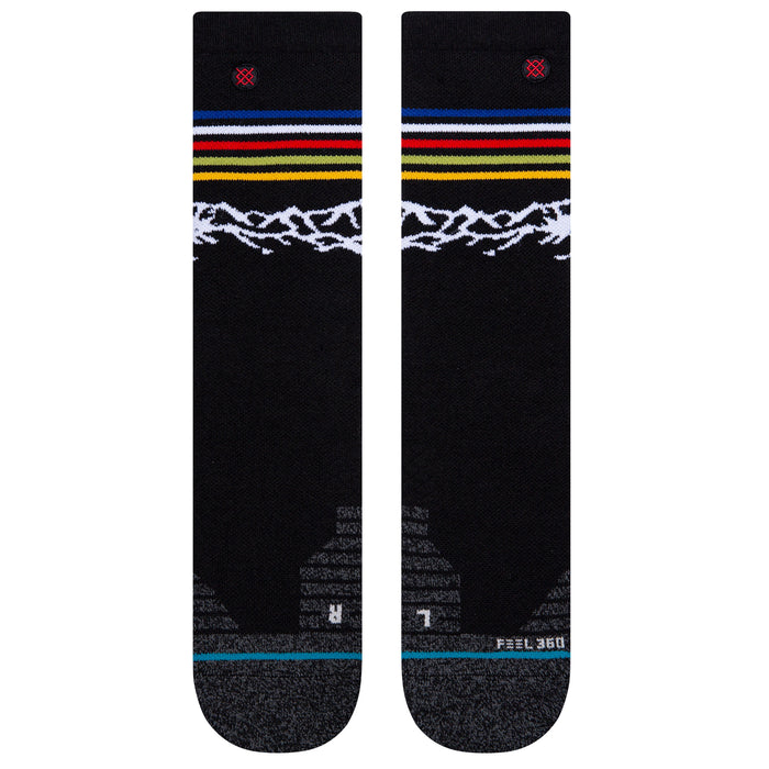 Stance Fish Tail Socks - Unisex Black