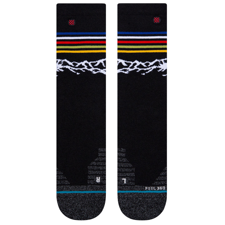 Stance Fish Tail Socks - Unisex Black