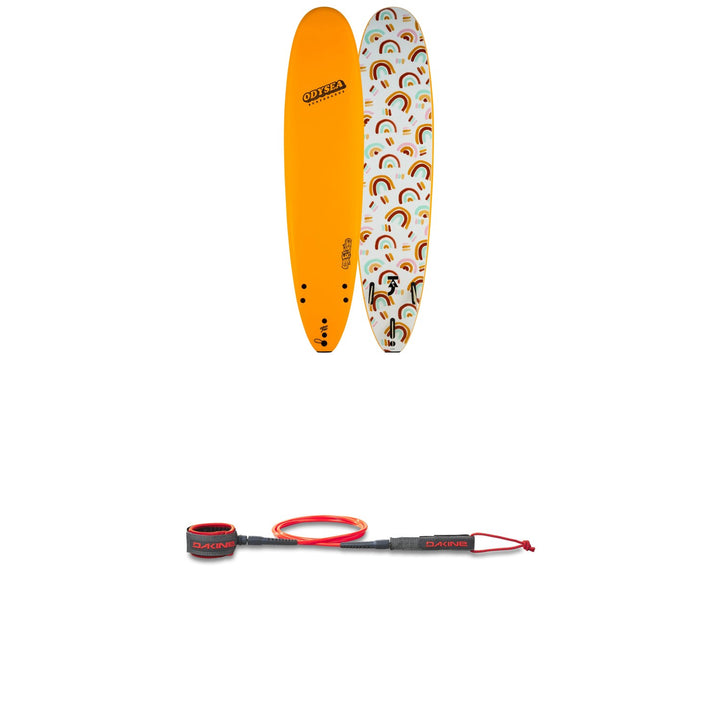 Catch Surf Odysea 8'0" Log x Taj Burrow Surfboard + Dakine Kainui Team 8' Leash