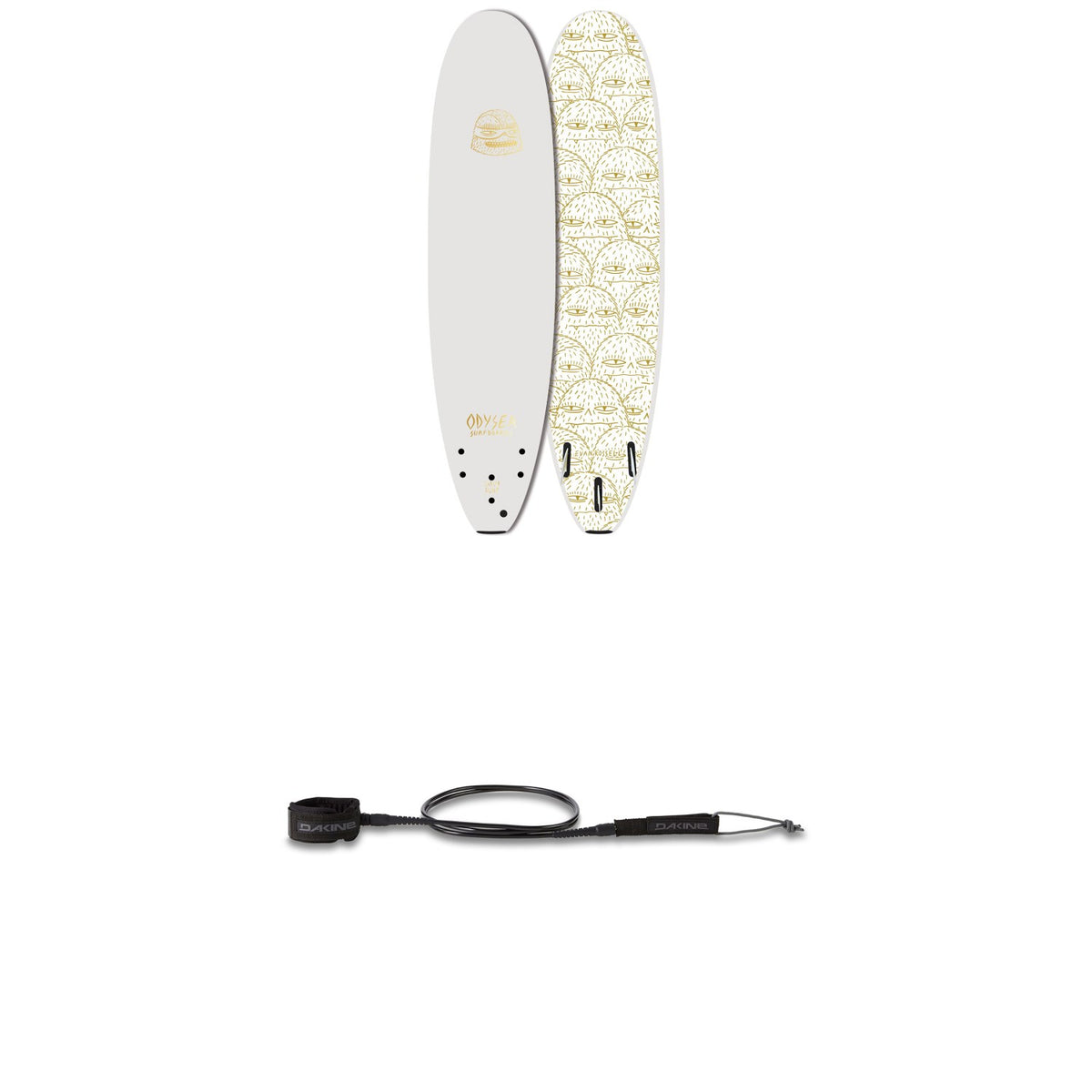 Catch Surf Odysea 8'0" Log x Evan Rossell Surfboard + Dakine Kainui Team 8' Leash