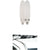 Catch Surf Blank Series 7'0" Log Surfboard + Catch Surf Surfboard Rack