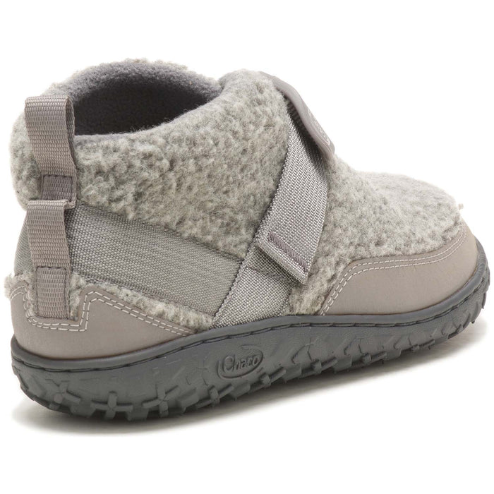 Chaco Ramble Fluff Slippers - Women's Light Gray
