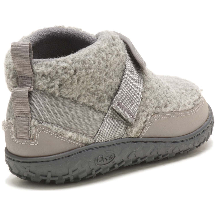 Chaco Ramble Fluff Slippers - Women's Light Gray