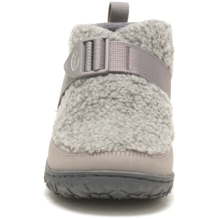 Chaco Ramble Fluff Slippers - Women's Light Gray