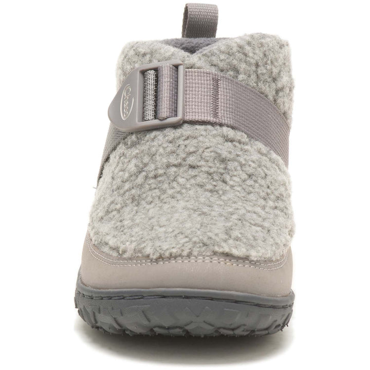 Chaco Ramble Fluff Slippers - Women's Light Gray