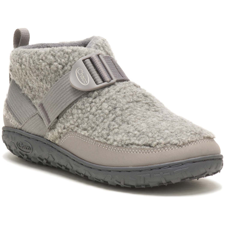 Chaco Ramble Fluff Slippers - Women's Light Gray