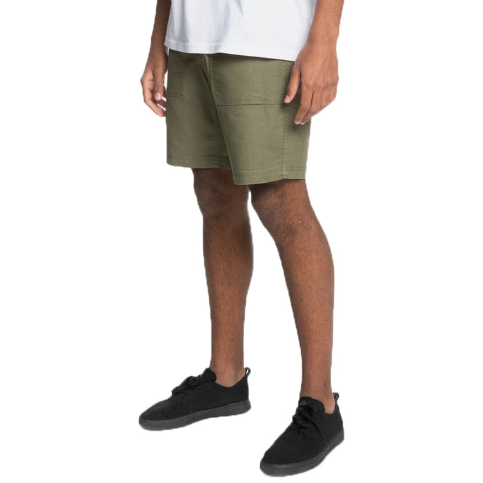 Quiksilver Fatigue Stretch Shorts - Men's Four Leaf Clover