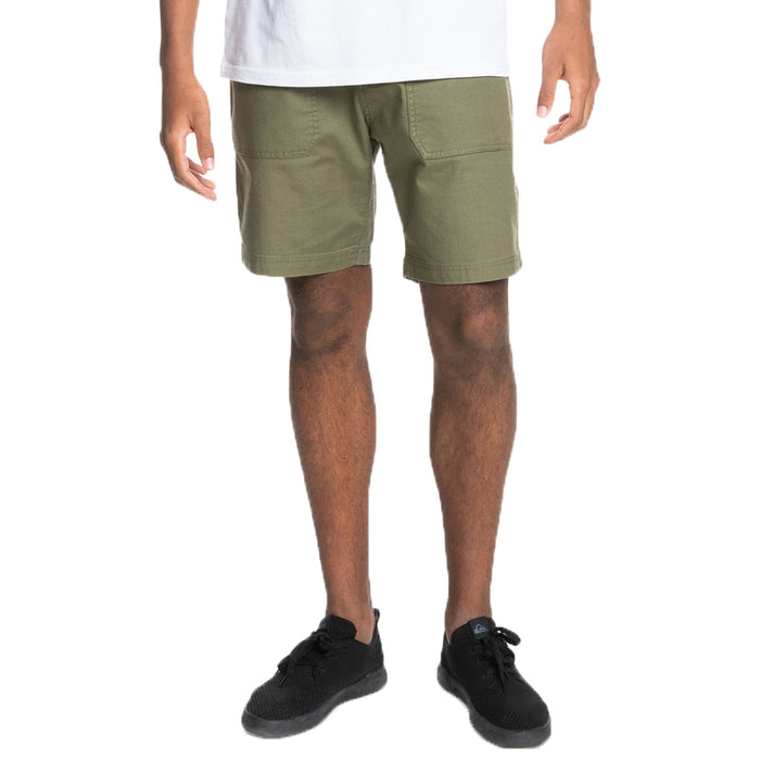 Quiksilver Fatigue Stretch Shorts - Men's Four Leaf Clover
