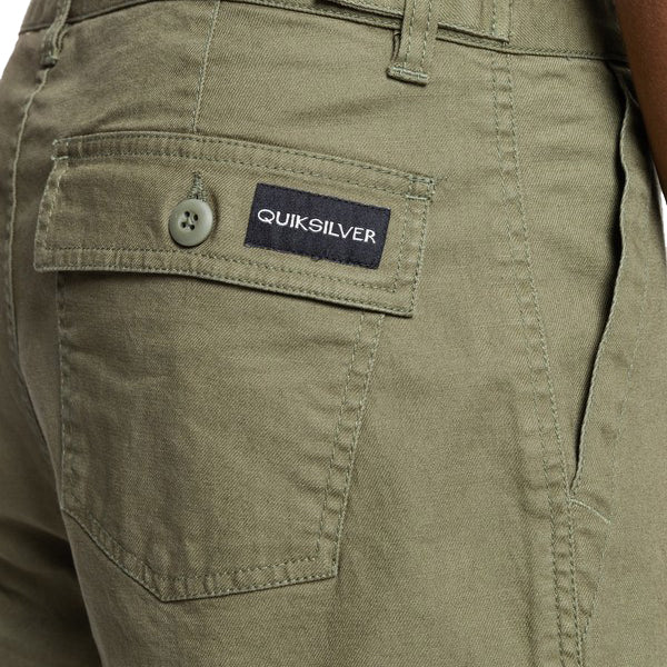Quiksilver Fatigue Stretch Shorts - Men's Four Leaf Clover