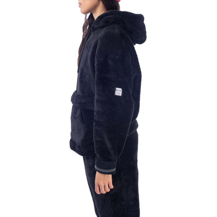 Nikita Poppy Pullover Hooded Fleece - Women's Black