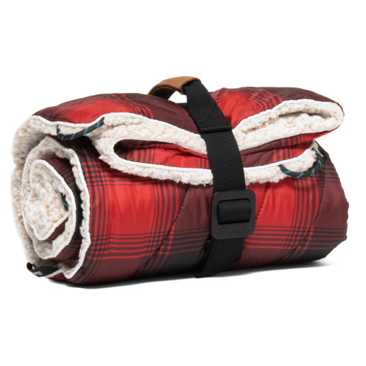 Rumpl The Sherpa Puffy Blanket Jr. Ombre Plaid