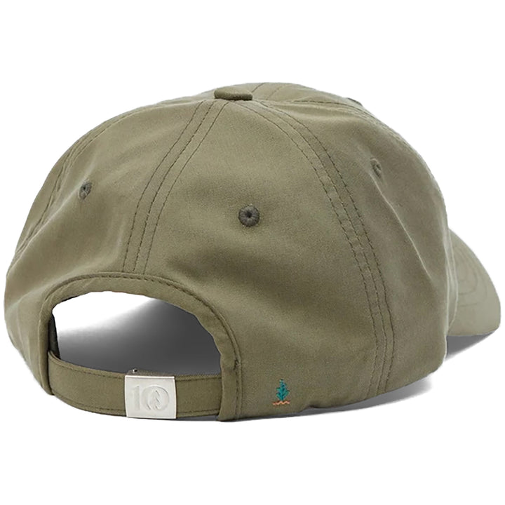 Tentree Sasquatch Tencel Peak Hat Olive Night Green