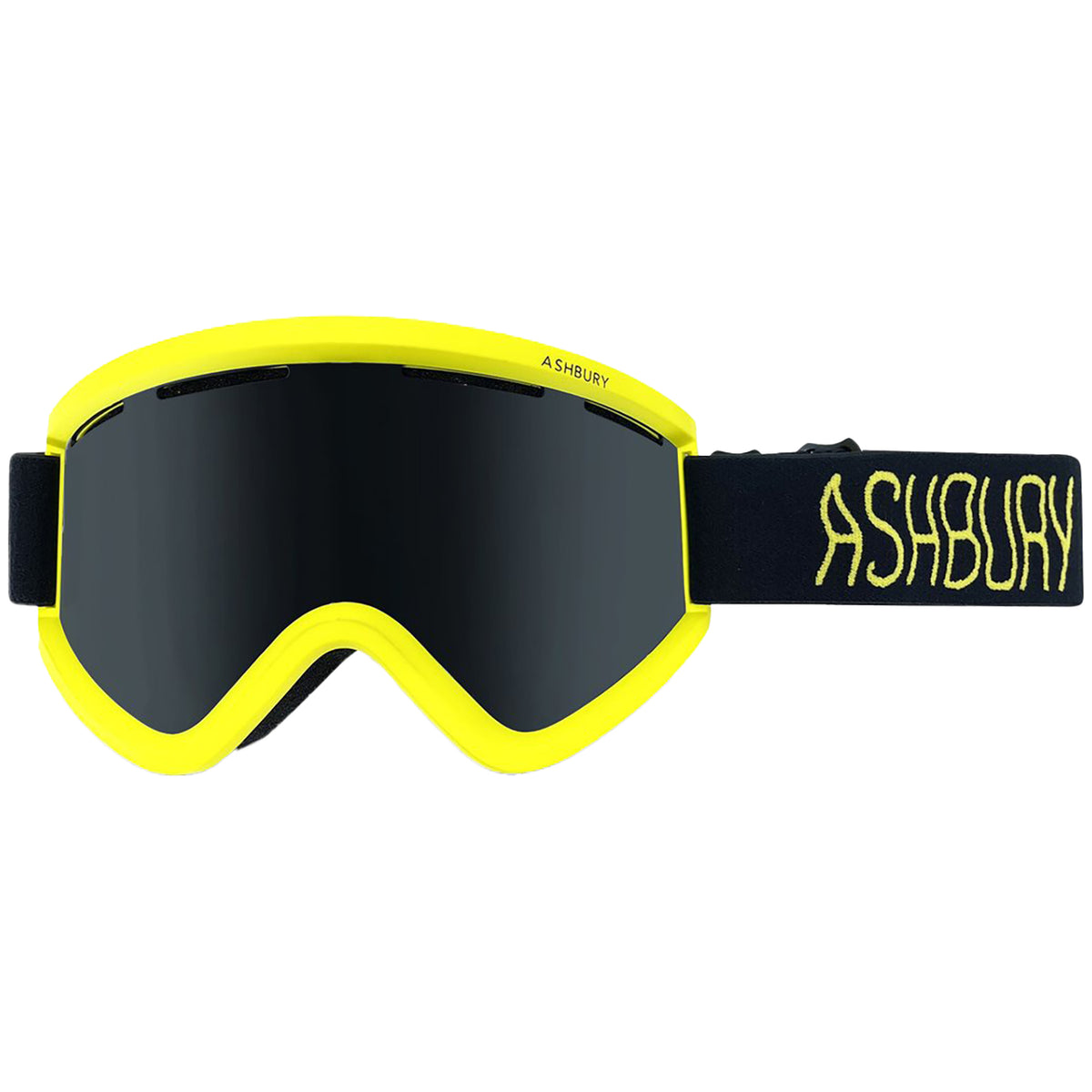 Ashbury Blackbird Goggles Acid/Dark Smoke+Yellow