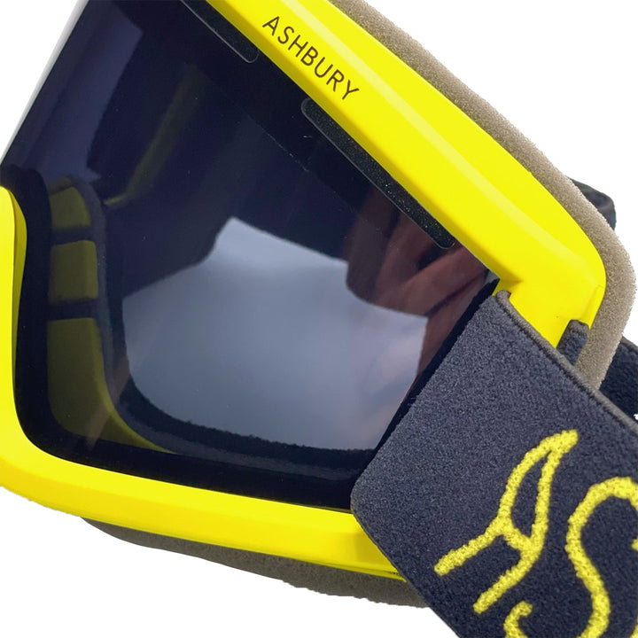 Ashbury Blackbird Goggles Acid/Dark Smoke+Yellow