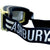 Ashbury Arrow Goggles Stripes/Silver Mirror+Yellow