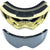 Ashbury Arrow Goggles Stripes/Silver Mirror+Yellow
