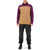 MONS ROYALE Yotei Power Hood Long Sleeve Top - Men's Toffee / Wine