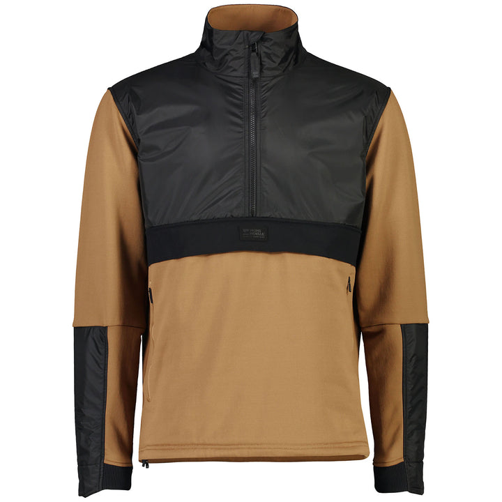 MONS ROYALE Decade Mid Pullover - Men's Toffee