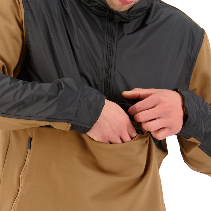 MONS ROYALE Decade Mid Pullover - Men's Toffee