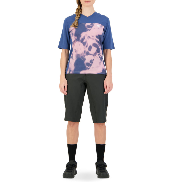 MONS ROYALE Redwood Enduro VT Jersey - Women's Denim Tie Dye