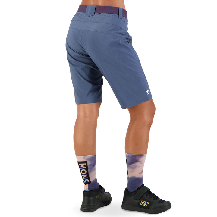 MONS ROYALE Virage Shorts - Women's Dark Denim