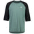 MONS ROYALE Tarn Raglan 3/4 Jersey Burnt Sage / Black