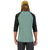 MONS ROYALE Tarn Raglan 3/4 Jersey Burnt Sage / Black