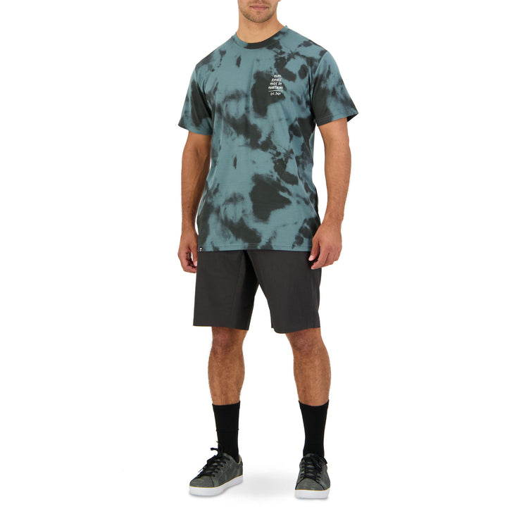 MONS ROYALE Icon T-Shirt Sage Tie Dye