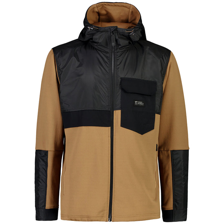 MONS ROYALE Decade Mid Hoodie - Men's Toffee