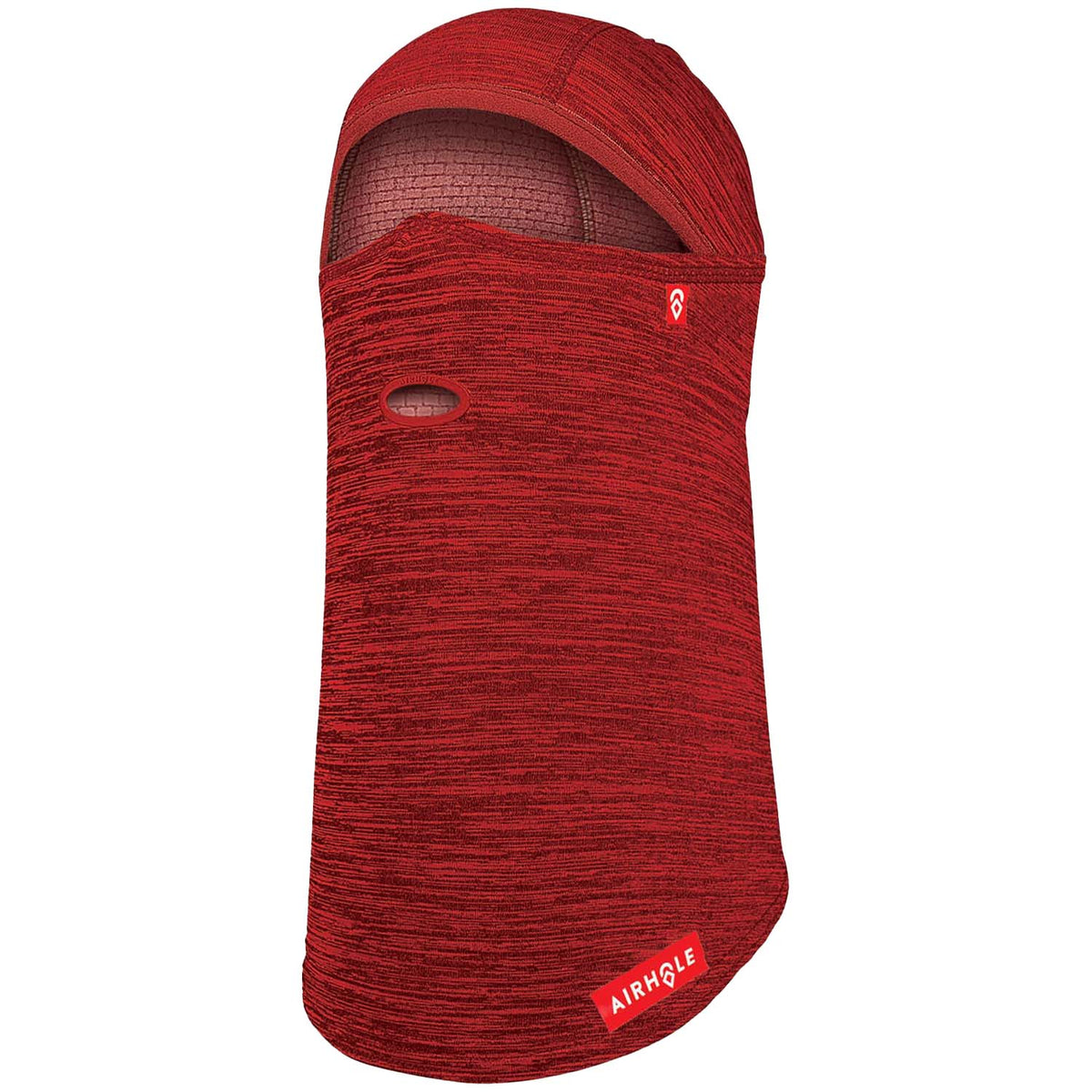 Airhole Full Hinge Waffle Knit Balaclava Tech Red