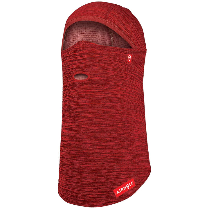 Airhole Full Hinge Waffle Knit Balaclava Tech Red