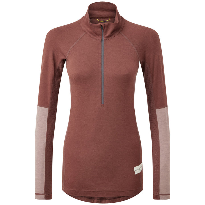 Artilect Flatiron 185 1/4 Zip Top - Women's Andorra/Twilight Mauve