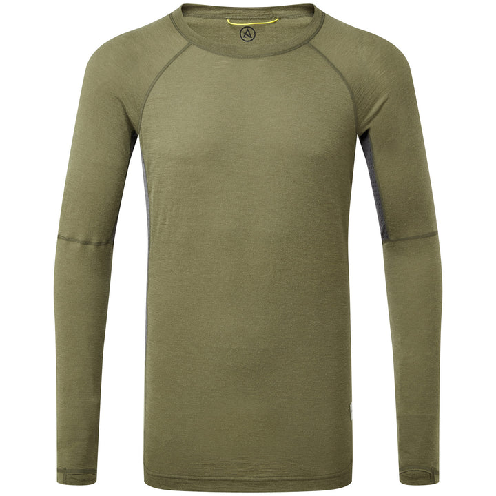Artilect Boulder 125 LS Crew - Men's Kalamata/Ash