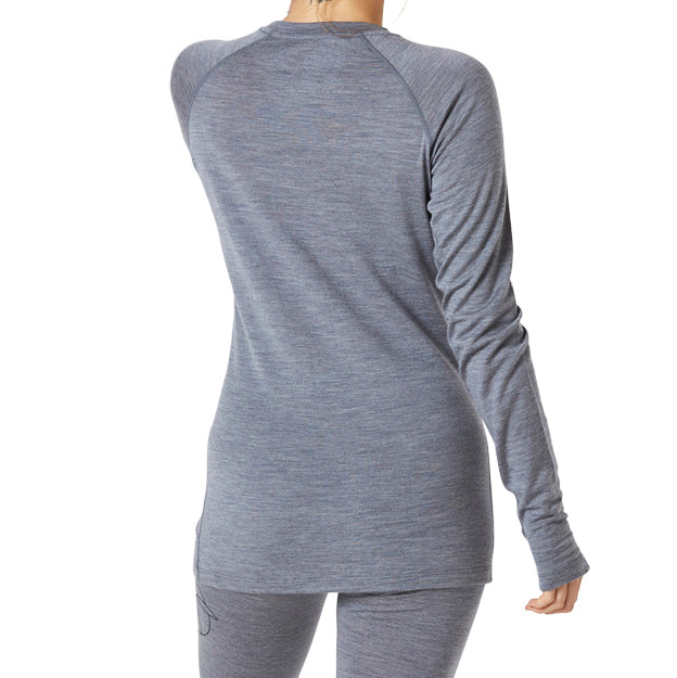 Oyuki Merino Top - Women's Grey Marle