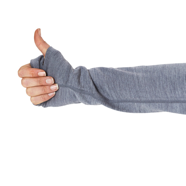 Oyuki Merino Top - Women's Grey Marle
